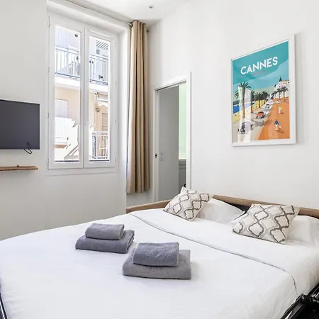 Mero Crois - 1-bedroom On Foot To Palais And Beaches Cannes